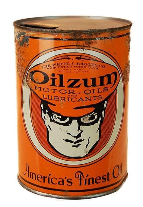 Sold Price: 1950s Oilzum 1QT Motor Oil Tin Can - January 4, 0115 11:00 ...