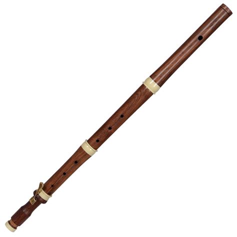 Baroque Flute Transverse | GA Rottenburgh | 415| Foot-Register | Cocobolo Wood