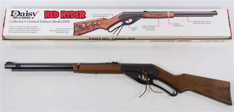 Lot 817: Daisy Limited Edition Model 1938 Red Ryder BB Gun | Leonard Auction Sale #195