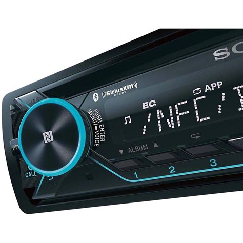 Sony MEX-XB120BT Single DIN Car Stereo Receiver with Bluetooth and SiriusXM Ready