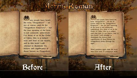 Font Overhaul - Natural Typefaces for Skyrim | Data folders, Skyrim ...