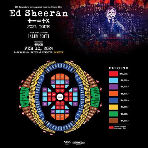 Ticketing service: Ed Sheeran Tour 2024 Bangkok, Tickets & Vouchers, Event Tickets on Carousell