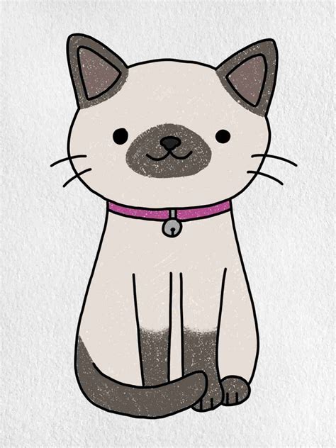 Easy Cat Drawings - HelloArtsy