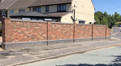 Boundary Wall Bricklaying In Walsall - Kirk Yates Building