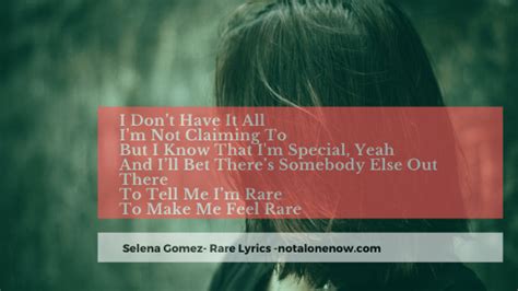 Selena Gomez Rare Lyrics » Noah's Digest