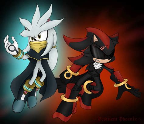 Shadow and Silver by AilingPestilence on DeviantArt