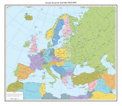Map Of Europe During The Cold War - vrogue.co