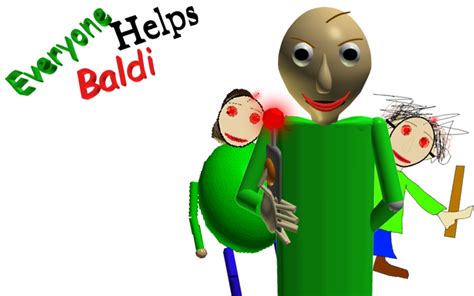 Everyone helps baldi! by michaeldoesgaming