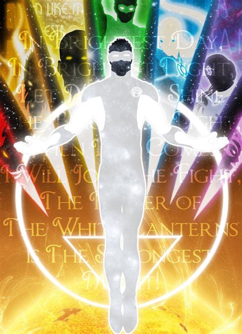 White Lantern by Vittorio Grimaldi White Lantern Corps, Yellow Lantern ...