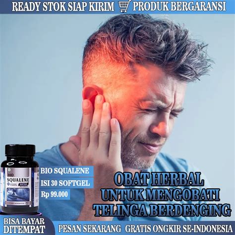 Jual Obat Tinnitus, Mendengung Pada Telinga Kiri/Kanan, Obat Telinga Berdengung, Telinga ...