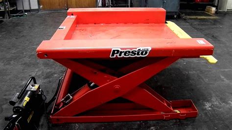 Presto Lift Table - Lift Choices