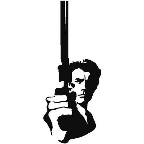 Clint Eastwood Silhouette at GetDrawings | Free download