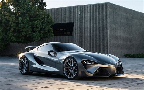 Toyota FT-1 передний вид сбоку HD на рабочий стол: широкоформатные: высокое разрешение ...