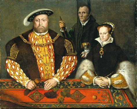 Henry VIII, Will Somers and Mary Tudor, Artist Unknown. Sarah Campbell Blaffer Foundation ...