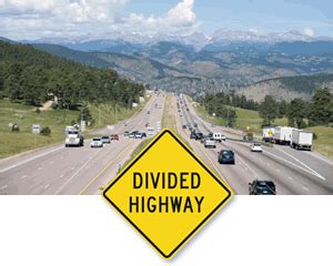 Divided Highway Signs | Divided Road