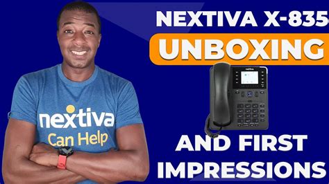 Nextiva X-835 IP Phone Unboxing; 12 Line Nextiva VOIP Phone Review ...