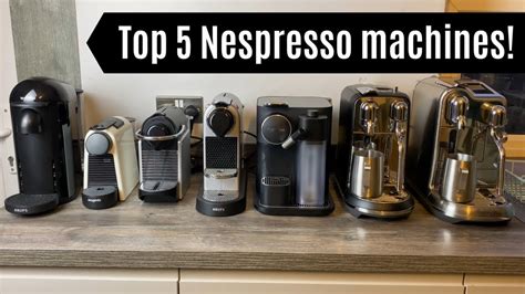 Our Top 5 Nespresso Machines! | Best Nespresso Coffee Machines from ...