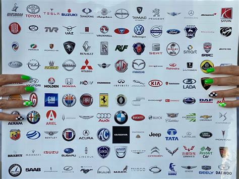 Most Popular TOP-130 Car Brands Logos Decals Stickers Labels FullSetFreeShipping | eBay