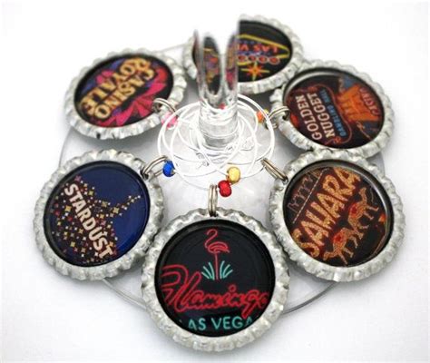 Las Vegas party favors Vegas wedding bachelorette party wine glass ...