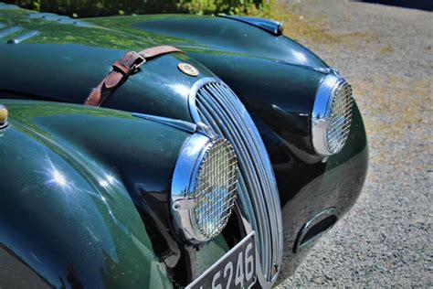 This Jaguar XK120 is a Road Legal Kiwi Racing Legend