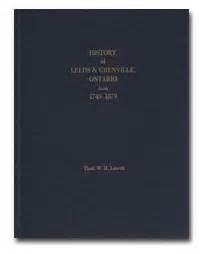 BOOK - History of Leeds and Grenville, Ontario from 1749-1879