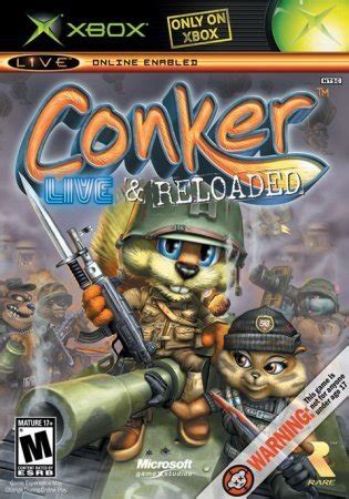 Conker Live and Reloaded (2005) Xbox360 скачать игру на Xbox 360 торрент