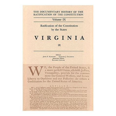 Documentary History of the Ratification of the Constitution Volume 9: Ratification by the States ...