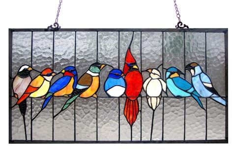 Stained Glass Windows Birds