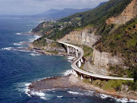 Seacliff Bridge Grand Pacific Drive NSW #Australia | Places to go, Pretty places, New south wales