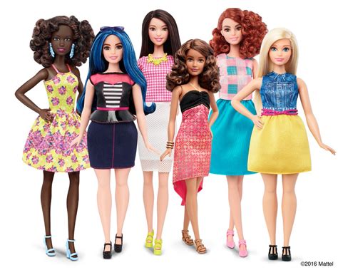 New Barbie Dolls Offer 3 Body Types & 7 Skin Tones