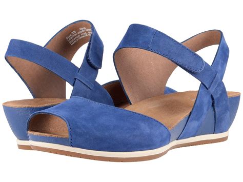 Dansko Vera (oyster Milled Nubuck) Women's Shoes in Blue | Lyst