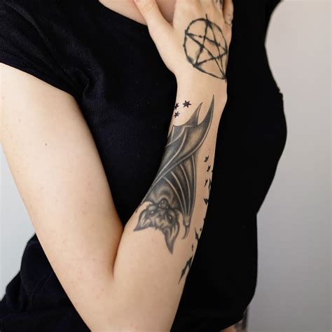 Scary Bat Tattoo - Realistic Temporary Tattoos | Tattoo Icon – TattooIcon