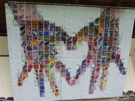 Kids project, 500 drawings, 1 montage - via The Art Center - for Cranberry Community Days ...