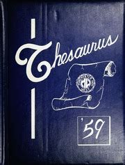 Manchester West High School - Thesaurus Yearbook (Manchester, NH), Covers 1 - 7