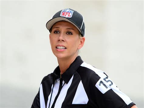 Female NFL official Sarah Thomas