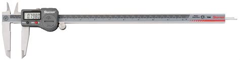 STARRETT 4-Way Digital Caliper, Range 0 in to 12 in, 0 to 300 mm, IP ...