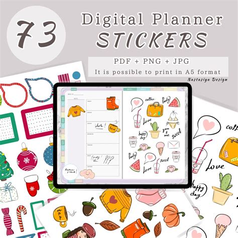 Digital planner stickers Digital planning stickers Set of | Etsy