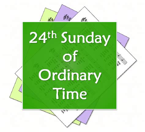 LiturgyTools.net: Hymns for the 24th Sunday in Ordinary Time, Year B (16 September 2018)