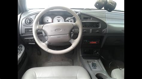 Ford Taurus LX 94/95 - Interior - inside. - YouTube