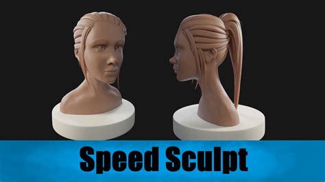 Speed Sculpt: Female Face - BlenderNation