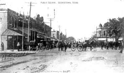 Historical Markers and Landmarks of Georgetown Texas