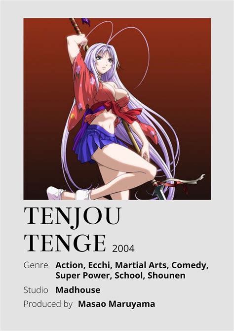 Tenjou Tenge | Arte delle anime, Personaggi, Anime