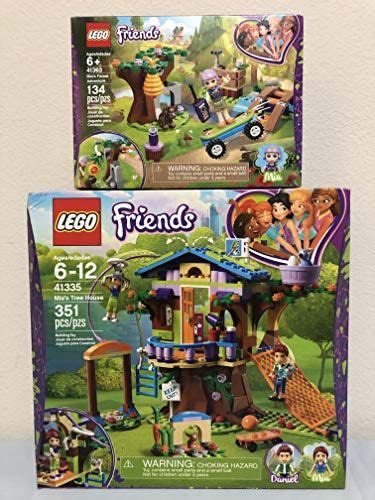 LEGO Friends Miaâ€™s Tree House & LEGO Friends Mia’s Forest Adventure ...