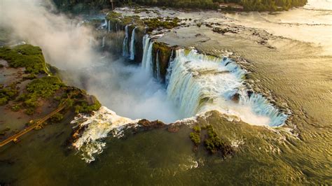 Devil's throat - Iguazu Falls - Drone Photography