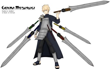 Naruto AU: Genma Mitsurugi by jhodder on DeviantArt