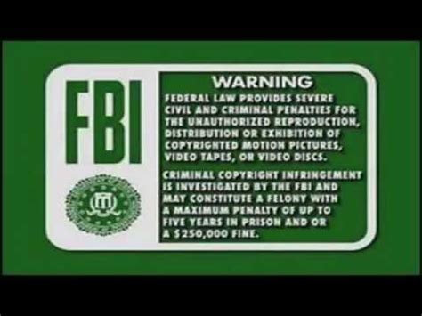 Fbiwarningscreengreen mp4 3gp flv mp3 video indir