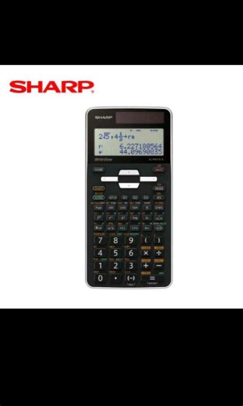 SHARP Calculator EL-W531S II Silver Edition (Approved for PSLE, GCE N ...