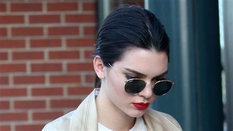 Kendall Jenner’s Best Beauty Look Is a Red Lipstick Homage to Fourth of ...