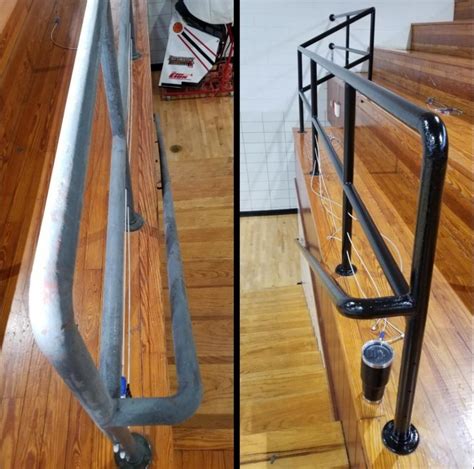 Best way to paint a 2" metal round railing? - Paint Talk - Professional ...