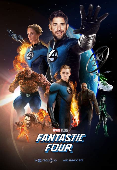 Fanmade MCU Fantastic Four Poster by SUPER-FRAME on DeviantArt ...